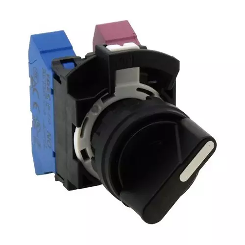 IDEC ROTARY SWITCH, 4P, 2 POS, 10A, 110VAC, HW1S-2TP22