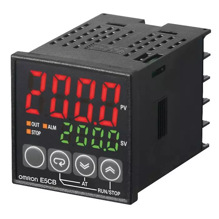 OMRON INDUSTRIAL AUTOMATION CONTROLLER, TEMP, 1/16 DIN, 100-240VAC, E5CB-Q1P AC100-240