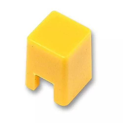 OMRON ELECTRONIC COMPONENTS CAP, YELLOW, B32-1030 (Pack of 10 Pcs)