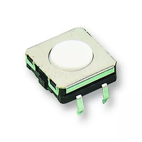 OMRON ELECTRONIC COMPONENTS SWITCH, SPNO, FLAT, B3W-4000S (Pack of 10 Pcs)