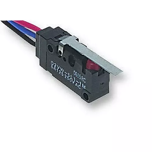 OMRON ELECTRONIC COMPONENTS MICROSWITCH, SEALED, 5A, SHORT LEVER, D2VW-5L1A-1M
