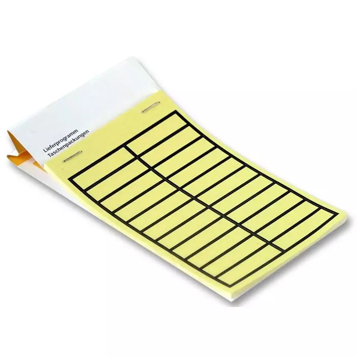 RAYCHEM - TE CONNECTIVITY Write-on pocket pack, Yellow, TEK1138-N