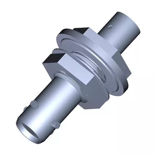 RAYCHEM - TE CONNECTIVITY RF COAX CONN, TRIAXIAL, BULKHEAD JACK, DK-621-0440-4P