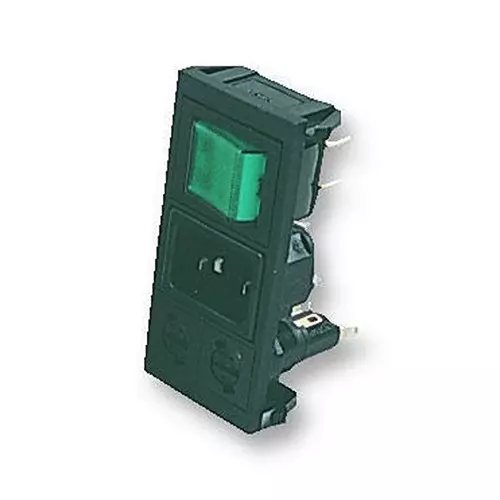 BULGIN LIMITED INLET, IEC, SWITCHED/FUSED, BZV03/Z0000/09