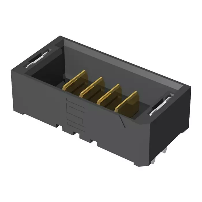 SAMTEC CONNECTOR, HEADER, 4POS, 1ROW, 2MM, UMPT-04-01.5-G-V-S-W-TR