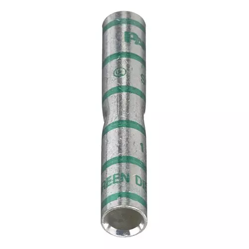 PANDUIT Butt Splices TERMINAL, BUTT SPLICE, 1AWG, UNINSUL, SCL1-E