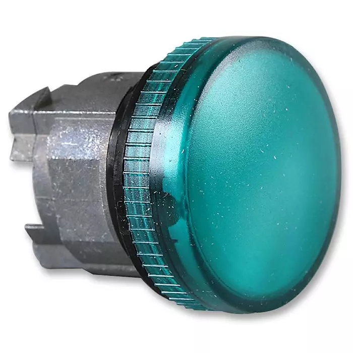SCHNEIDER ELECTRIC Switch Replacement Lamps PILOT LIGHT HEAD, 22MM, GREEN, ZB4BV03