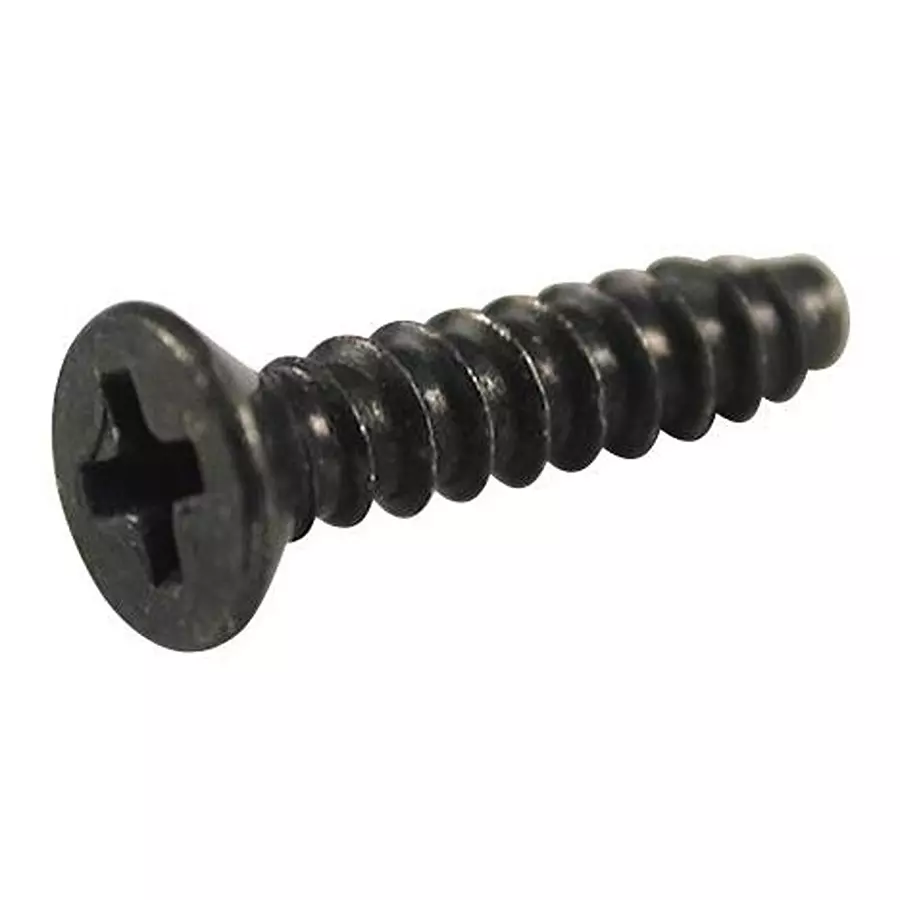 HAMMOND Hardware REPLACEMENT SCREW, #4, BLACK, 100 PC, 1591TS100BK (Pack of 100)