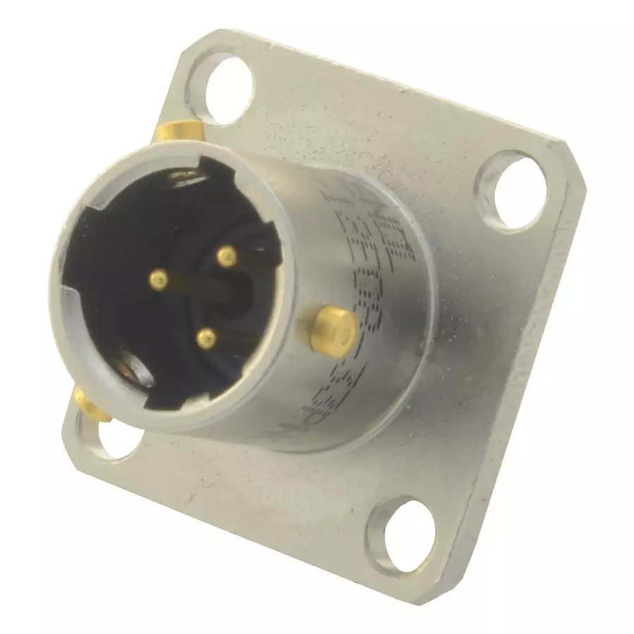 AMPHENOL LTD Circular MIL Spec Equivalent Connectors RECEPTACLE, PANEL, SIZE 8, 3WAY, PIN, 62GB-12E08-33PN(416)