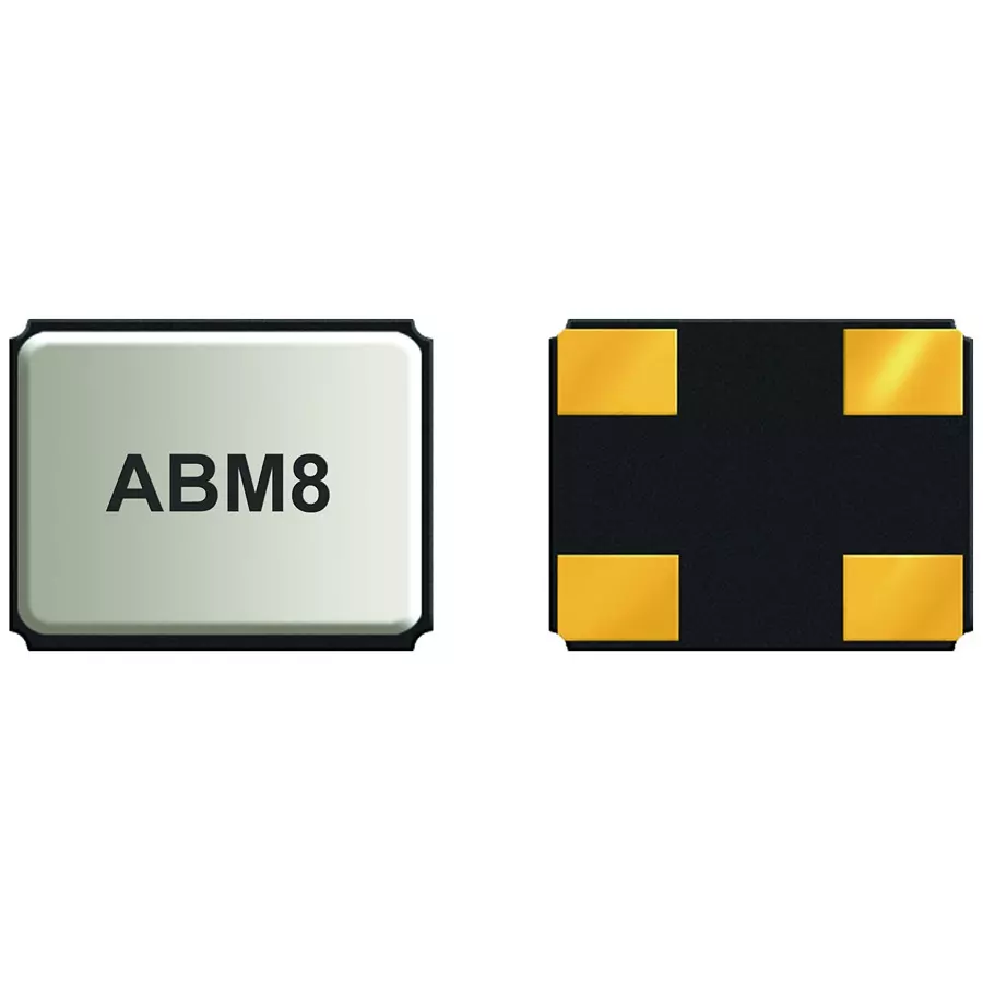 ABRACON Crystals CRYSTAL, 14.7456MHZ, 18PF, 3.2 X 2.5MM, ABM8G-14.7456MHZ-18-D2Y-T. (Pack of 2)