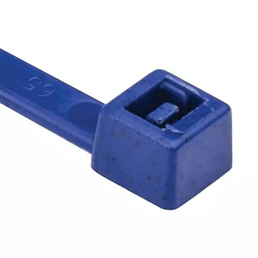 HELLERMANNTYTON Cable Tie, Nylon/Metal, Pk100, 111-00831 (Pack of 100)