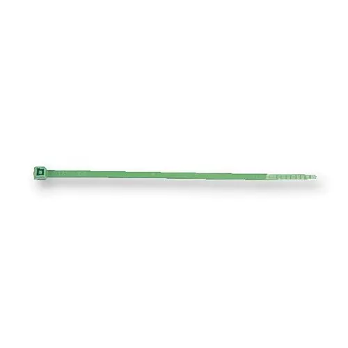 HELLERMANNTYTON Cable Tie, Green, 390X4.7 mm, Pk100, 111-05402 (Pack of 100)