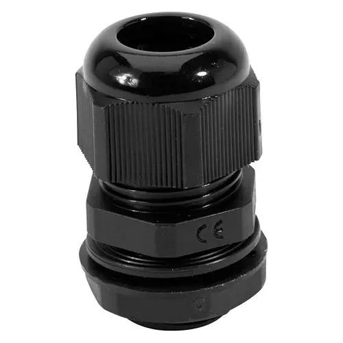 HELLERMANNTYTON Cable Gland, Nylon 6.6, 5 mm-10 mm, Blk, NGM16-BK (Pack of 10)