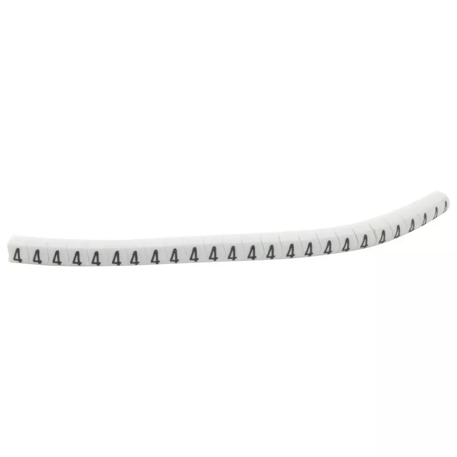 HELLERMANNTYTON Cable Marker, Pre Printed, Pvc, White, 901-11069 (Pack of 250)