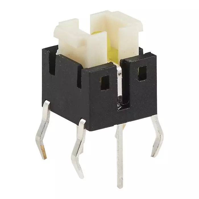 ALCOSWITCH - TE CONNECTIVITY Tactile Switch, Spst-No, 0.05A, 12V, Th, FSMIJ62BG04.