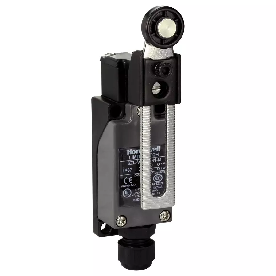 Honeywell Limit Switch, Spst-No/Nc, 0.5A, 380Vac, SZL-VL-S-B-N-M.
