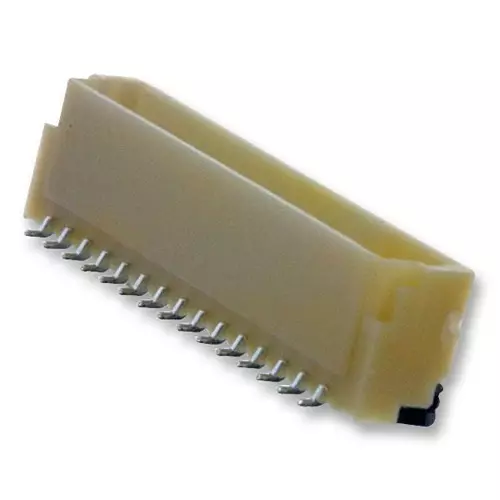 JST (JAPAN SOLDERLESS TERMINALS) Header, Sh, 15Way, Top, 1 mm, Tin, BM15B-SRSS-TB (LF)(SN)