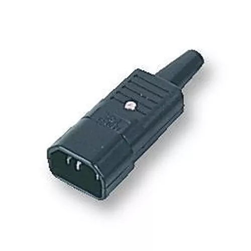 SCHURTER Plug, Iec, E, 4735,10A, 4735.0000