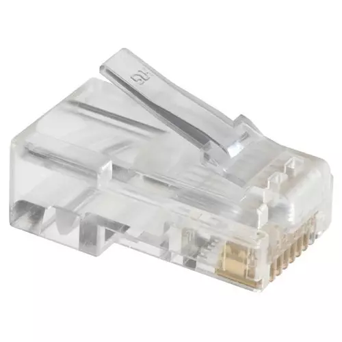 Multicomp RJ MODULAR PLUG, 6 POSITION, 1 PORT, SPC19754 (Pack of 10 Pcs)