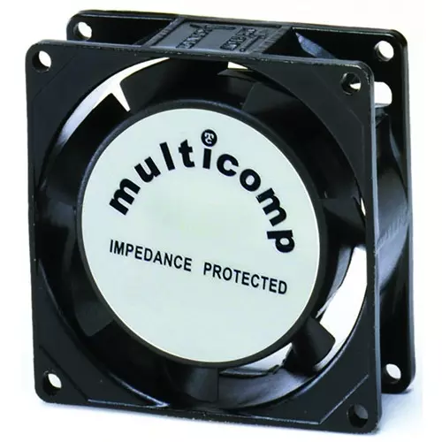 Multicomp AXIAL FAN, 80MM, 115VAC, 120mA, MC19701