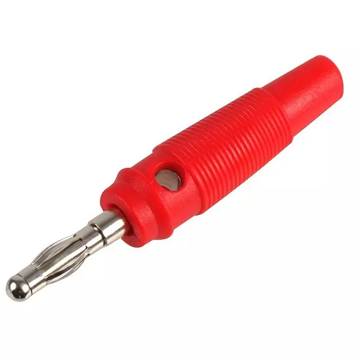 Multicomp BANANA PLUG, 16A, 4MM, CABLE, RED, A-1.126.N.R