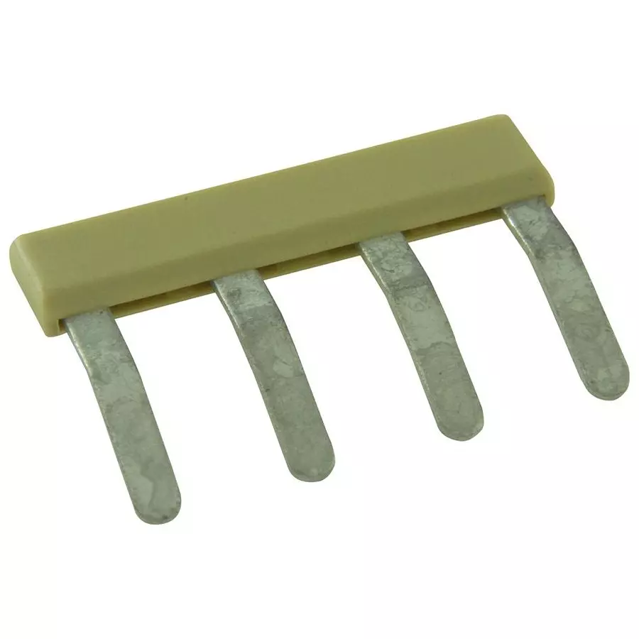 Weidmuller TERMINAL BLOCK JUMPER/COMB, 4WAY, 0461300000