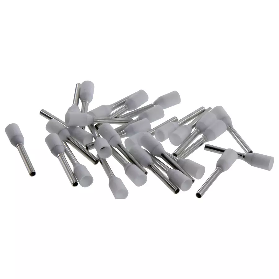 Weidmuller TERMINAL, WIRE FERRULE, CRIMP, 18AWG, 0.75MM2,WHITE, 9025860000 (Pack of 500 Pcs)