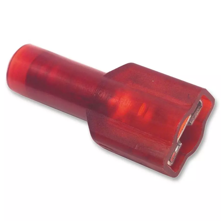 Multicomp TERMINAL, FEMALE DISCONNECT, 0.25IN, RED, CFS-DF-1825. (Pack of 5 Pcs)