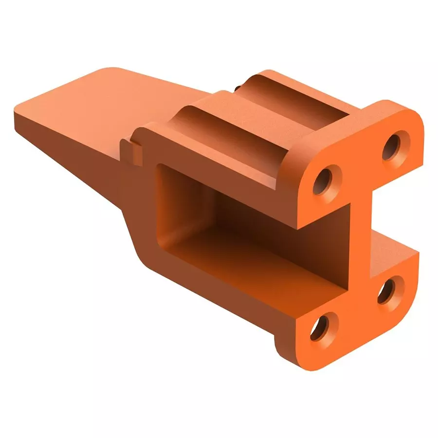 AMPHENOL SINE/TUCHEL WEDGELOCK, PLUG, 4-WAY, AWM-4S