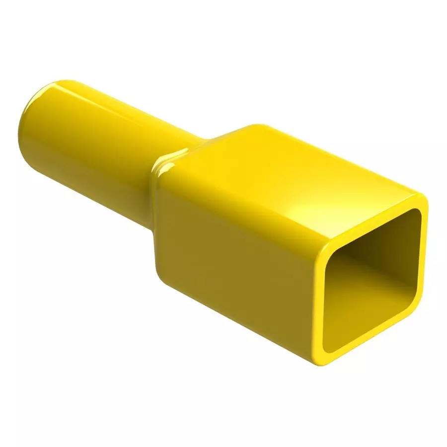 AMPHENOL SINE/TUCHEL BOOT, RECEPTACLE, 4POS, YELLOW, AT4P-BT-YW