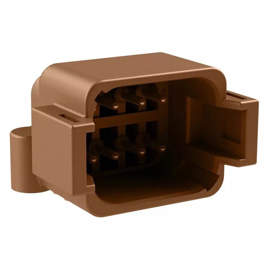 AMPHENOL SINE/TUCHEL AUTOMOTIVE CONN, 8POS, RCPT, 13A, 250VDC, ATF13-08PD-BM11.