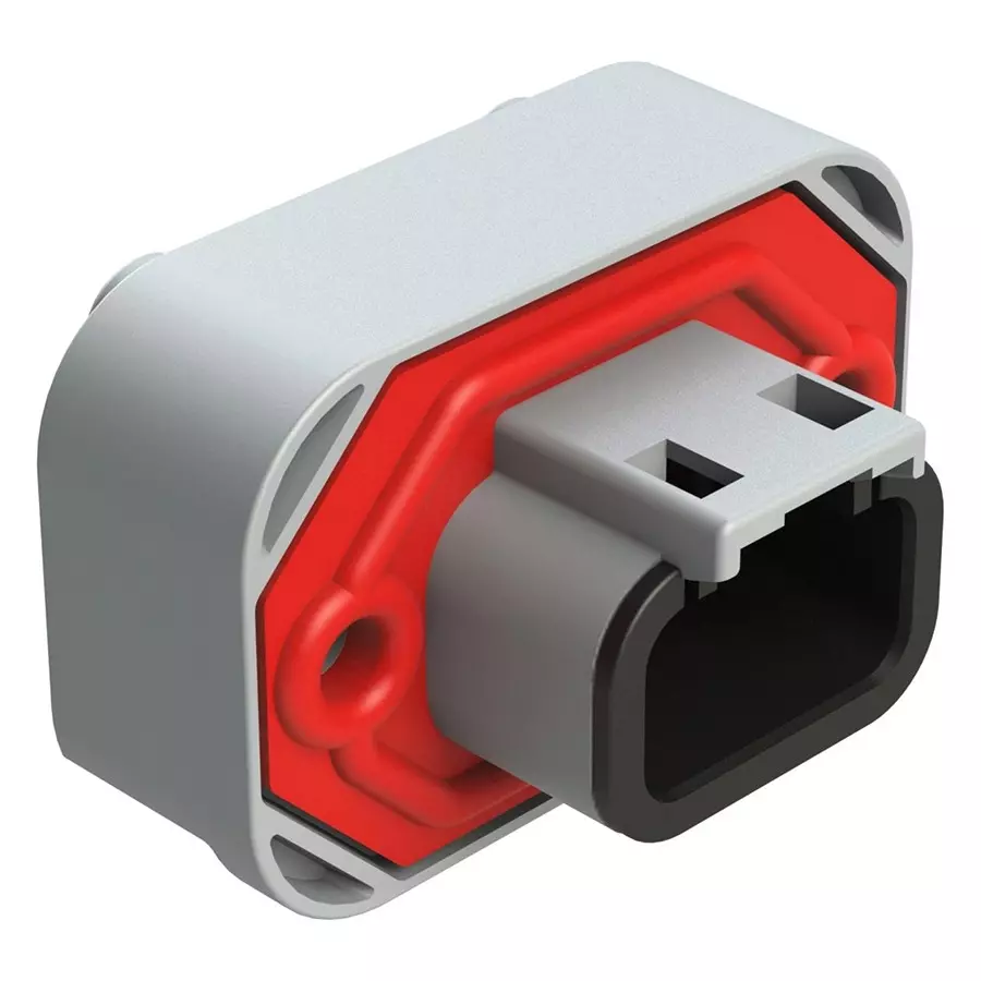 AMPHENOL SINE/TUCHEL AUTOMOTIVE CONN, 3POS, RCPT, 7.5A, 250V, ATM15-3P-BM04