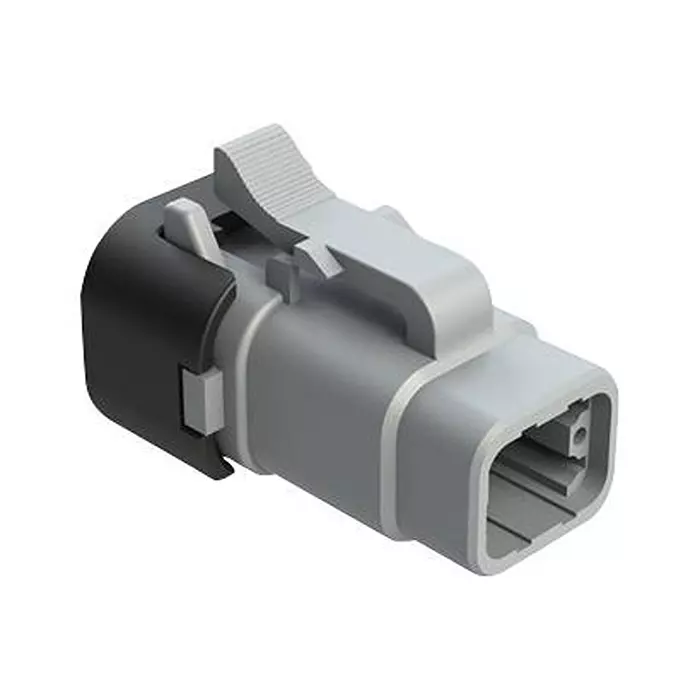 AMPHENOL SINE/TUCHEL AUTOMOTIVE HOUSING, PLUG, 4POS, 7.5A, ATM06-4S-SF01.