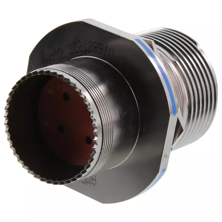 AMPHENOL AEROSPACE CIRCULAR CONN, RCPT, 4POS, JAM NUT, TVM07DS-37-17P