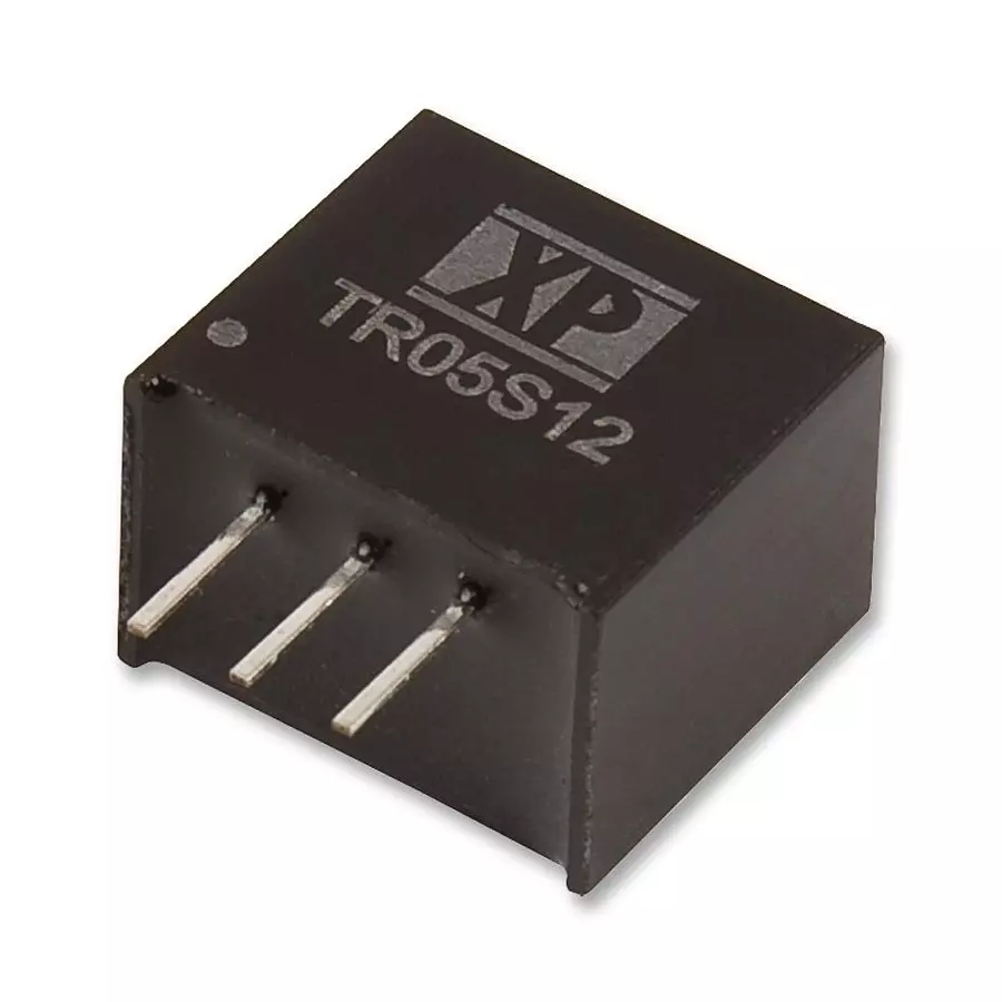 XP POWER DC/DC CONVERTER, 0.5A, 12V, SIP, TR05S12