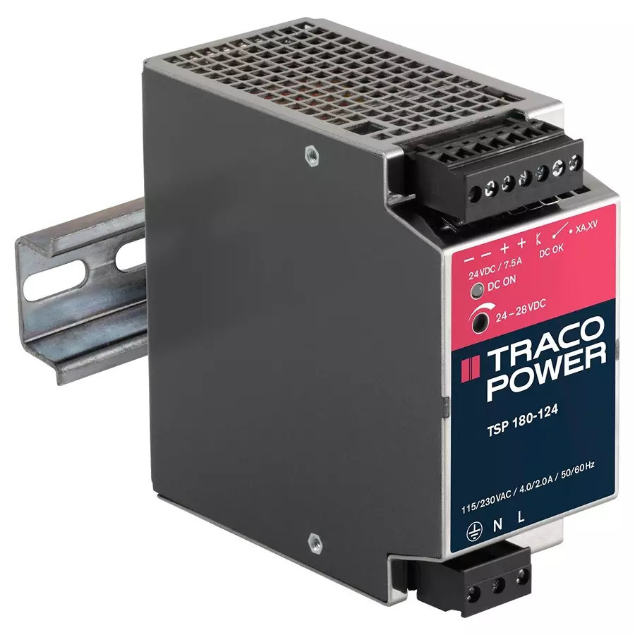 TRACO POWER PSU, METAL, 192W, 48V/4A, TSP 180-148