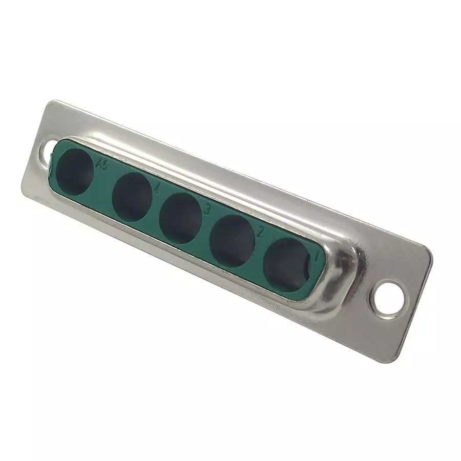 MOLEX D Sub Housings D SUB HOUSING, RCPT, 5POS 172704-0034