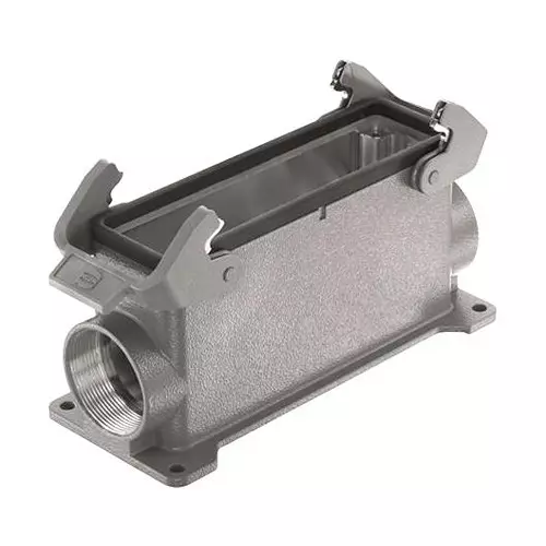 Harting Heavy Duty Hoods / Housings / Bases HEAVY DUTY CONN, 2 LEVER, SIZE L32B, 19301320272