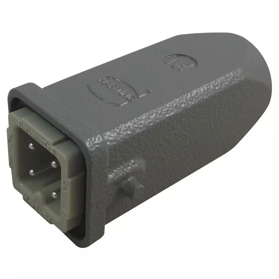 Harting Heavy Duty Connectors HOOD + MALE INSERT, TOP ENTRY, 3A, 66 30 226 001100