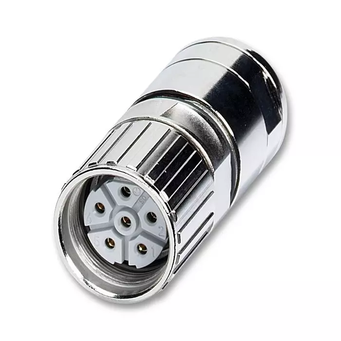 Phoenix Contact Sensor Connectors SENSOR CONNECTOR, M23, RCPT, 6POS, CABLE, 1605532