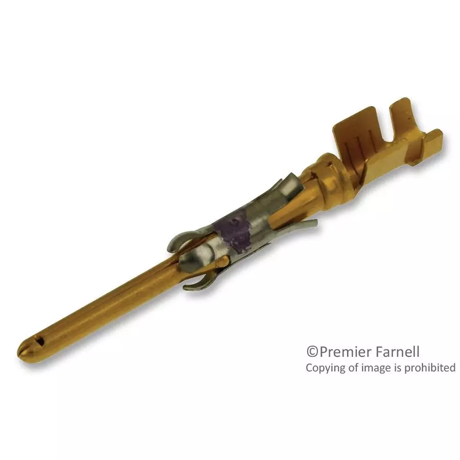 AMP - TE CONNECTIVITY CONTACT, PIN, 18-14AWG, CRIMP, 1-66361-1