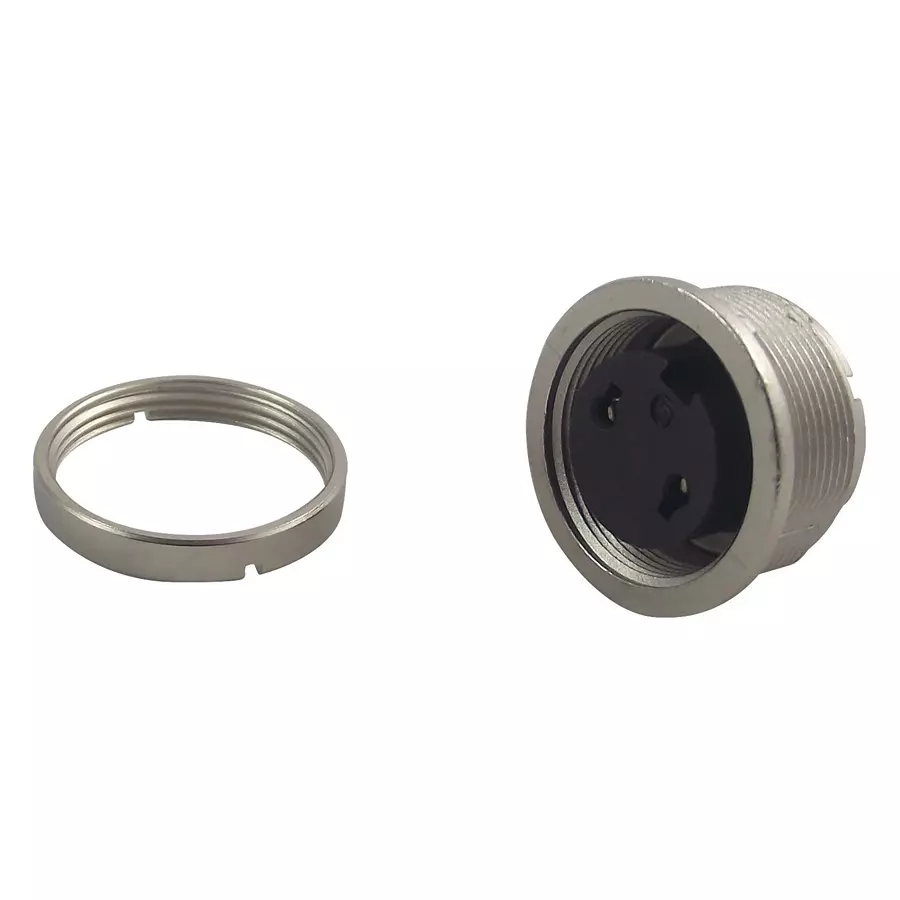 BINDER SOCKET, PANEL, 2WAY, 09 0304 00 02