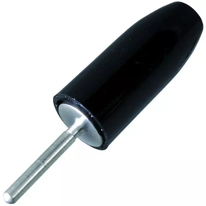 JOHNSON TIP PLUG, 3500V, 10A, BLACK, 105-0303-001