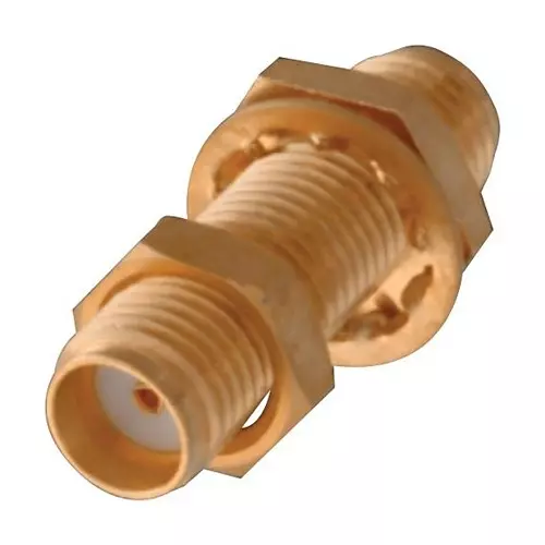 JOHNSON RF COAX ADAPTER, SMA JACK-JACK, 50 OHM, 142-0901-401