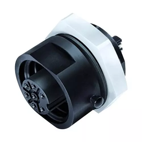 BINDER CIRCULAR CONNECTOR, RCPT, 7POS, PANEL, 09-4220-150-07