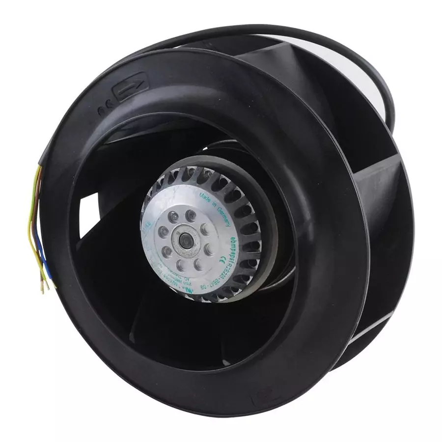 ebmpapst CENTRIFUGAL FAN, 115V, 4 WIRE LEADED, R2E225-BD40-28