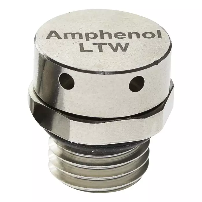AMPHENOL LTW VENT, M12X1.5, IP68, SS, VENT-MS1NMS-O8001.