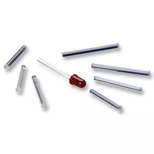 VCC LIGHT PIPE, SINGLE, ROUND, PANEL, LMC020CTP (Pack of 5)
