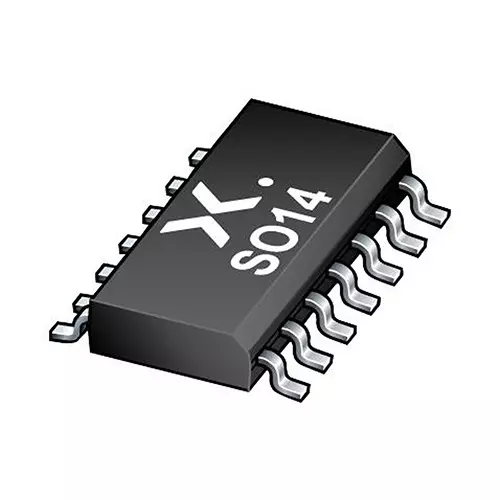 NEXPERIA INVERTER SCHMITT TRIGGER, HEX, SOIC-14, 74AHCT14D,118 (Pack of 5)