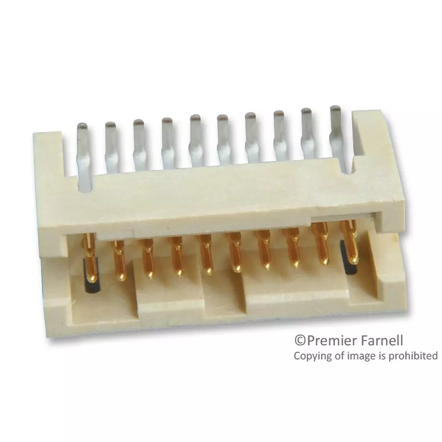 AMPHENOL COMMUNICATIONS SOLUTIONS CONN, HEADER, 4POS, 1ROW, 0.8MM, 10144042-04011LF